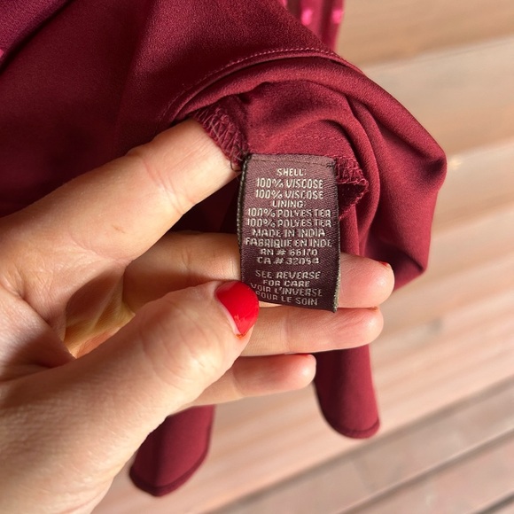 Anthropologie Ranna Gill Dottie V- Neck Size SP - Picture 6 of 7